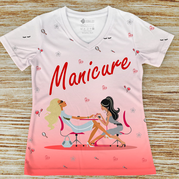 T-shirt Manicure profissão comprar