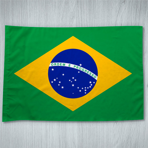 Bandeira do Brasil em Portugal