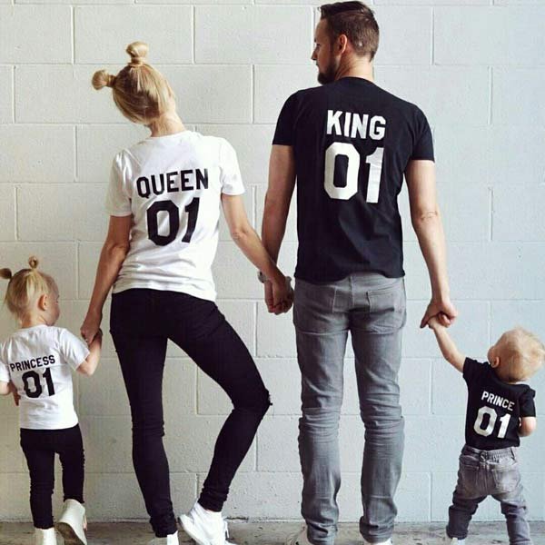 Sweatshirt com capuz King e Queen conjunto namorados - Personalizei