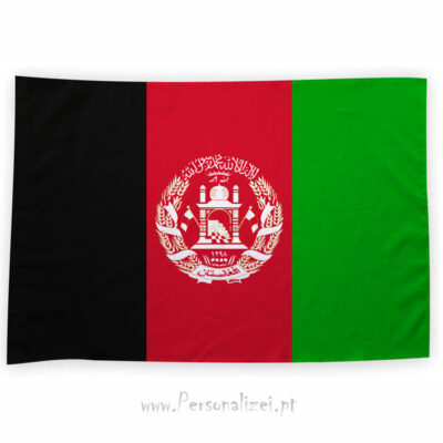 Bandeira Afeganistão ou personalizada 70x100cm comprar bandeiras baratas em Portugal