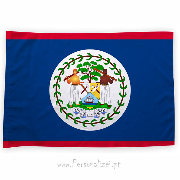 Bandeira Belize ou personalizada 70x100cm comprar bandeiras baratas em Portugal