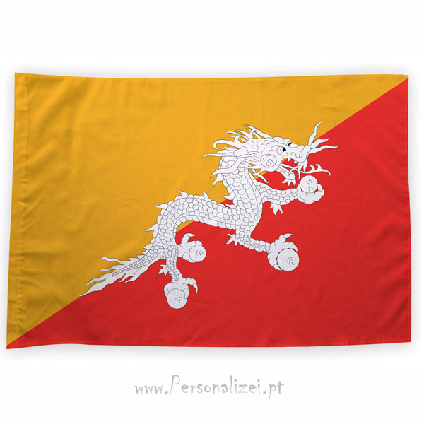 Bandeira Butão ou personalizada 70x100cm comprar bandeiras baratas em Portugal