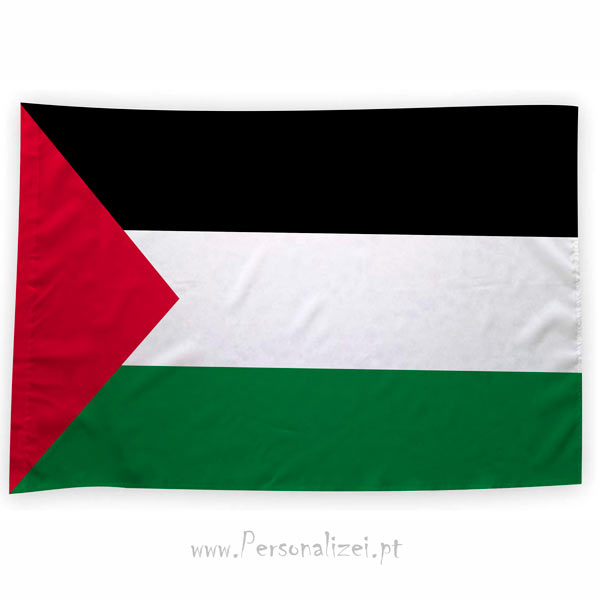 Bandeira Palestina ou personalizada 70x100cm comprar bandeiras a bons preços