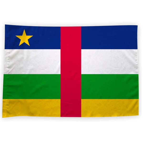 Bandeira República Centro-Africana ou personalizada 70x100cm