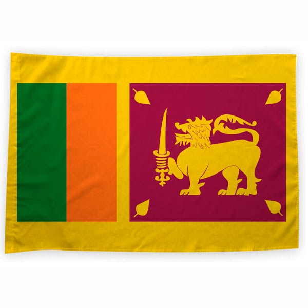 Bandeira Sri Lanka ou personalizada 70x100cm