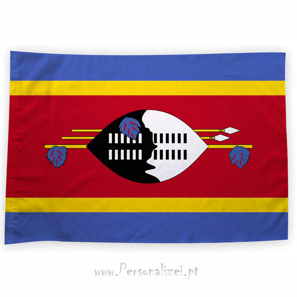 Bandeira Suazilândia ou personalizada 70x100cm