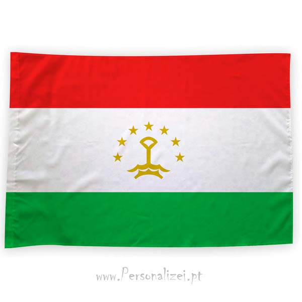 Bandeira Tajiquistão ou personalizada 70x100cm bandeiras preços acessíveis