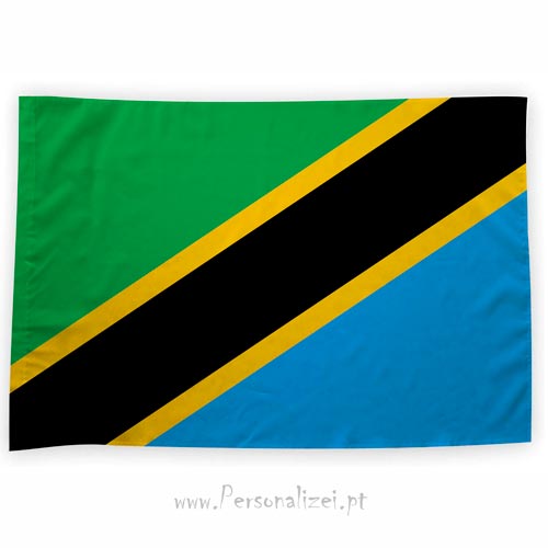 Bandeira Tanzânia ou personalizada 70x100cm bandeiras países africanos bom preço