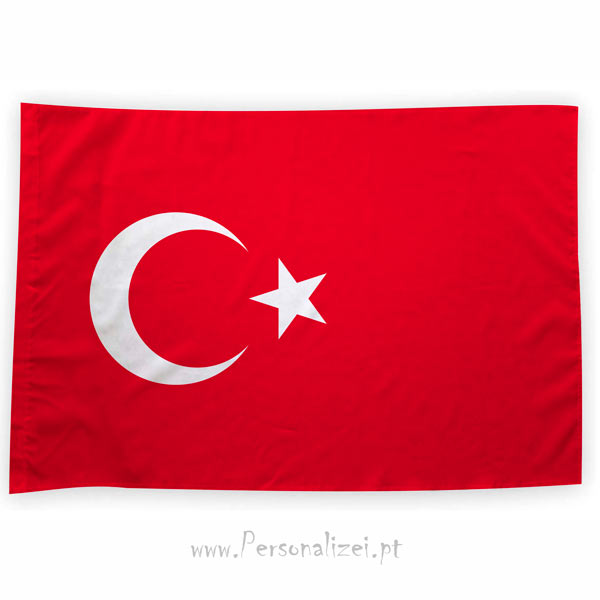 Bandeira Turquia ou personalizada 70x100cm bandeiras europeias baratas
