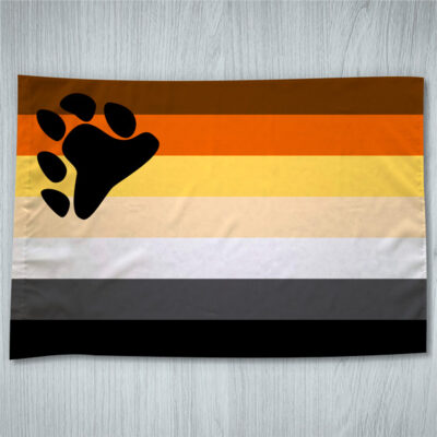 Bandeira Urso Orgulho Gay em Portugal