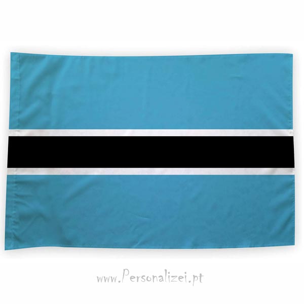 Bandeira Botsuana ou personalizada 70x100cm comprar bandeiras a bons preços em Portugal