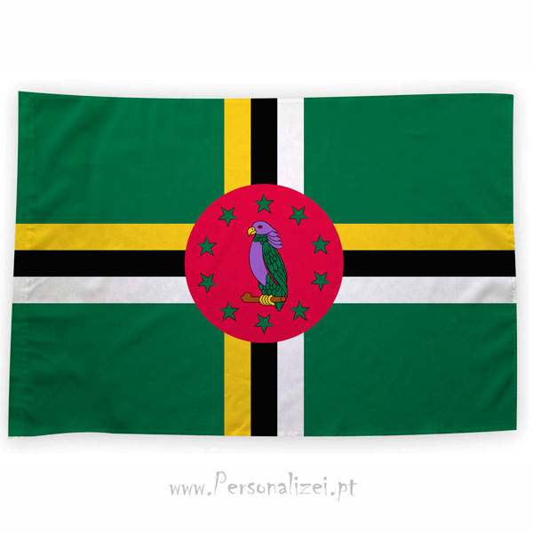 Bandeira Dominic comprar bandeiras baratas em Portugal