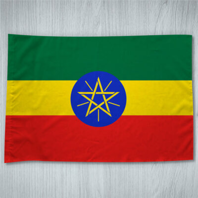 Bandeira Etiópia comprar bandeiras baratas em Portugal