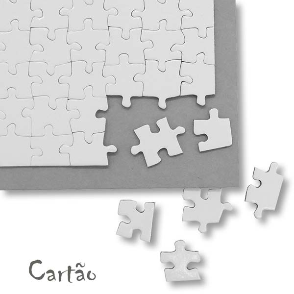 Puzzle personalizado com foto Cartão