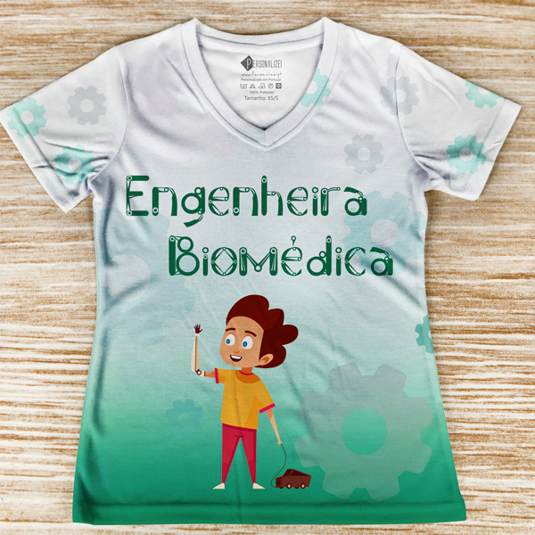 T-shirt Engenheira Biomédica profissão/curso portugal preço