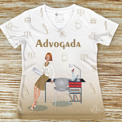 T-shirt Advogada profissão/curso direito em portugal