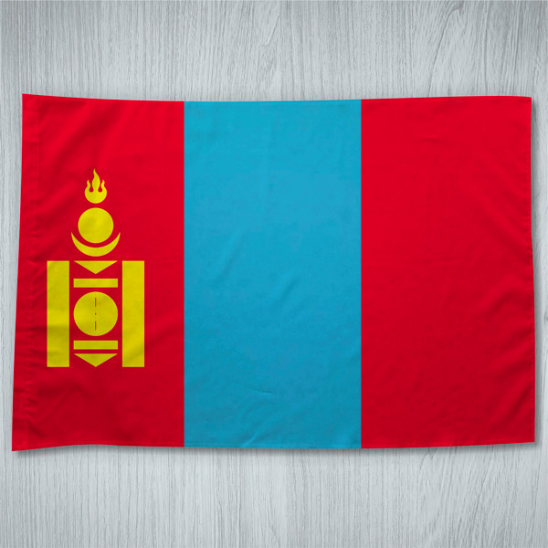 Bandeira Mongólia ou personalizada em portugal