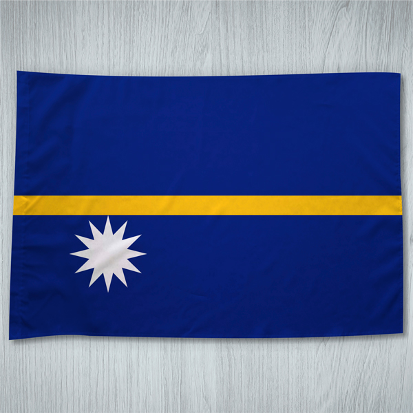 Bandeira Nauru ou personalizada 70x100cm comprar