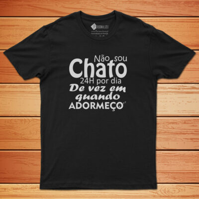T-shirt Não sou chato(a) 24h por dia comprar em portugal