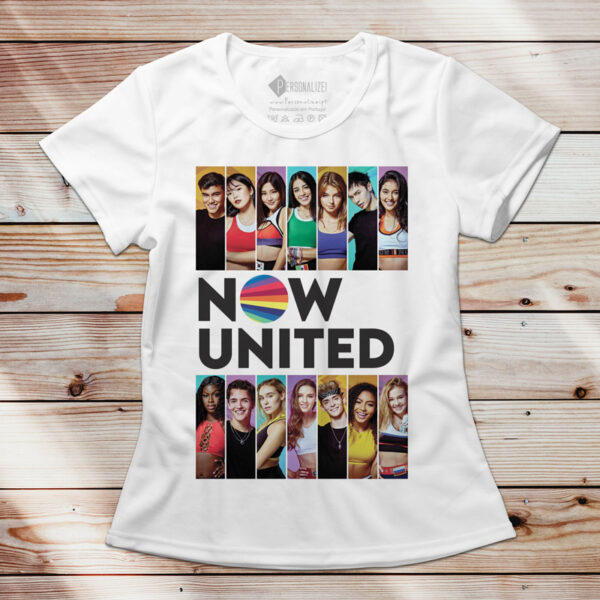 T-shirt Now United Homem/Mulher/Criança