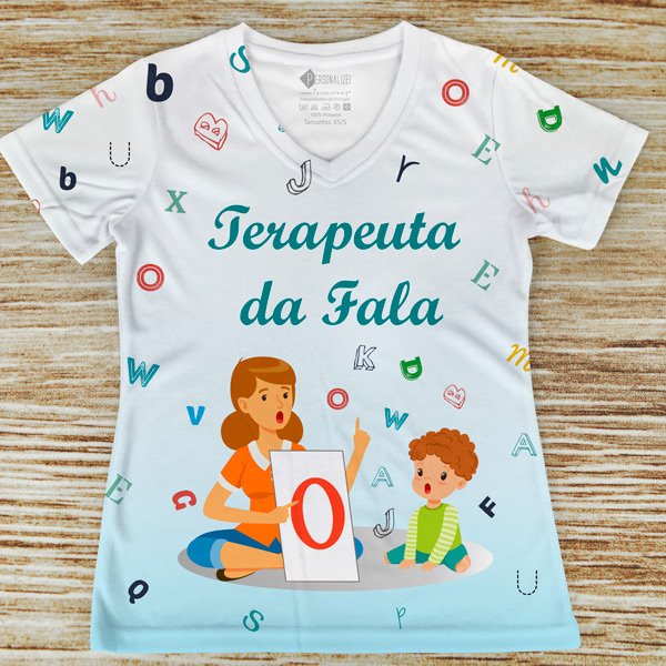 T-shirt Terapeuta da Fala profissão/curso comprar em portugal
