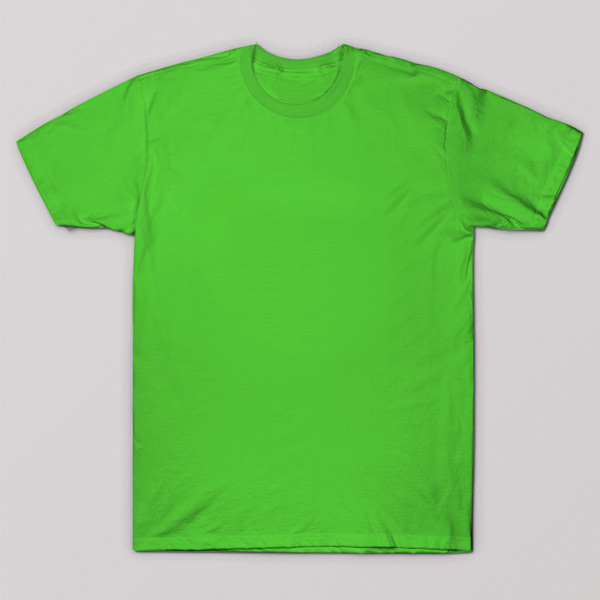 T-shirts coloridas para sublimação 100% poliéster toque de algodão