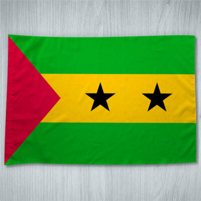 Bandeira São Tomé e Príncipe ou personalizada 70x100cm comprar em portugal