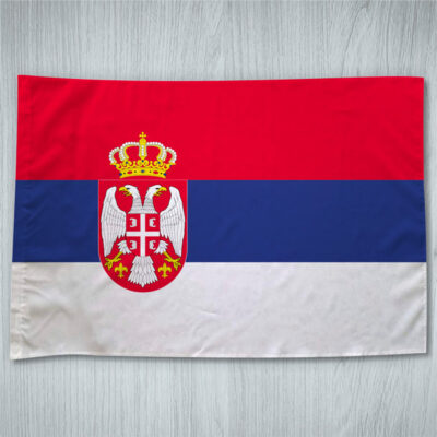 Bandeira Sérvia ou personalizada 70x100cm comprar em portugal