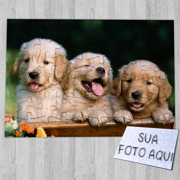 Puzzle personalizado com foto do seu animal de estimação comprar em portugal