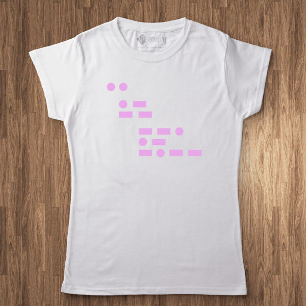 T-shirt I am gay em Código Morse comprar em portugal