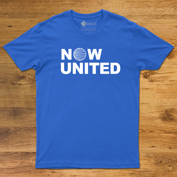 T-shirt Logo Now United para toda a família