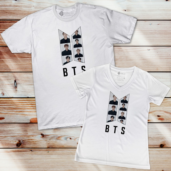 T-shirt BTS Homem/Mulher Bangtan Boys comprar em Portugal