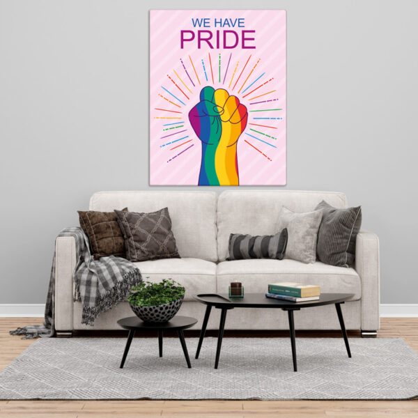 We have pride Quadro/Tela LGBT Orgulho Gay comprar 2