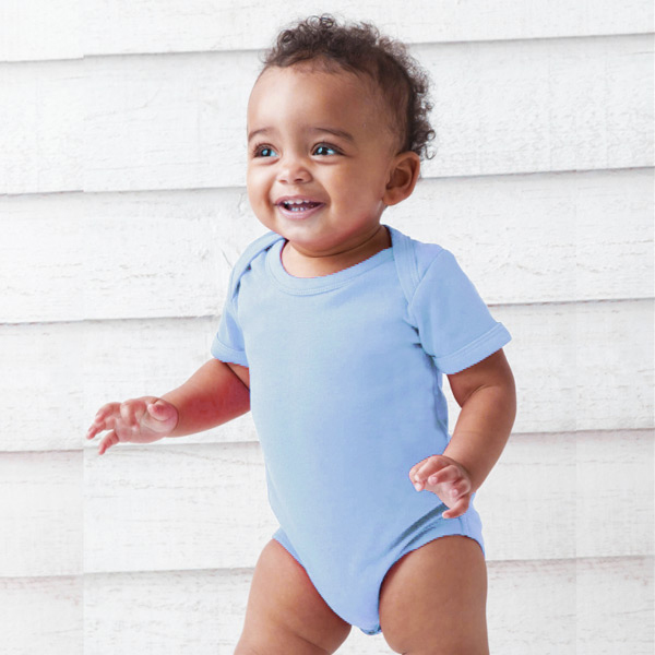 Boby bebé 100% algodão manga curta 210g até 24 meses em várias cores