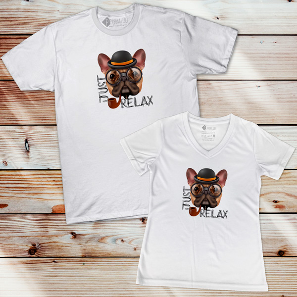 Just Relax T-shirt Bulldog Francês comprar em Portugal