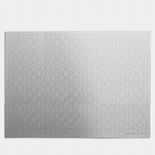 Puzzle branco para sublimação 540 peças 49,5x34,5cm em branco