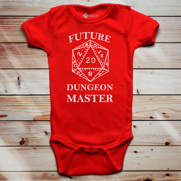 Future Dungeon Master Body bebé e t-shirt comprar barato