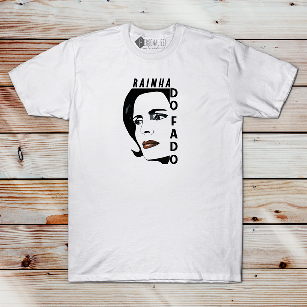 T-shirt Amália Rainha do Fado masculina