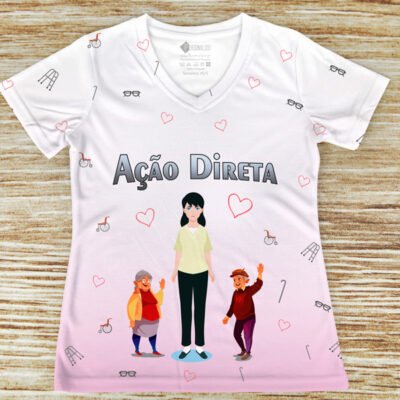 T-SHIRT PROFESSORA - ROSA PINK, Atacado Tshirt