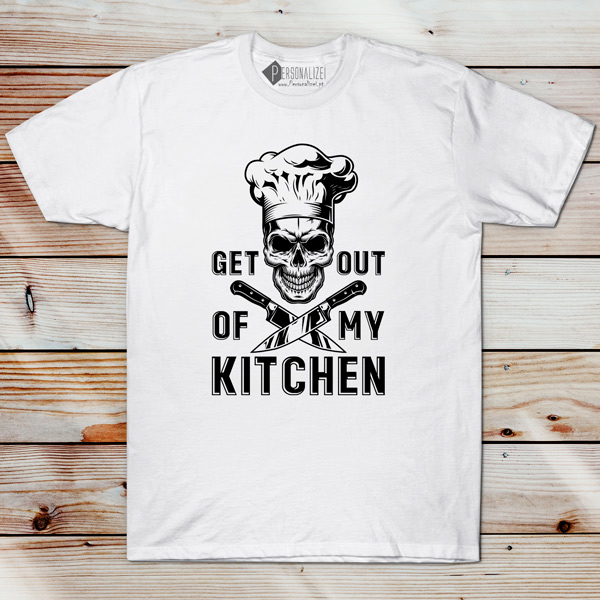 T-shirt Chef - Get Out Of My Kitchen comprar