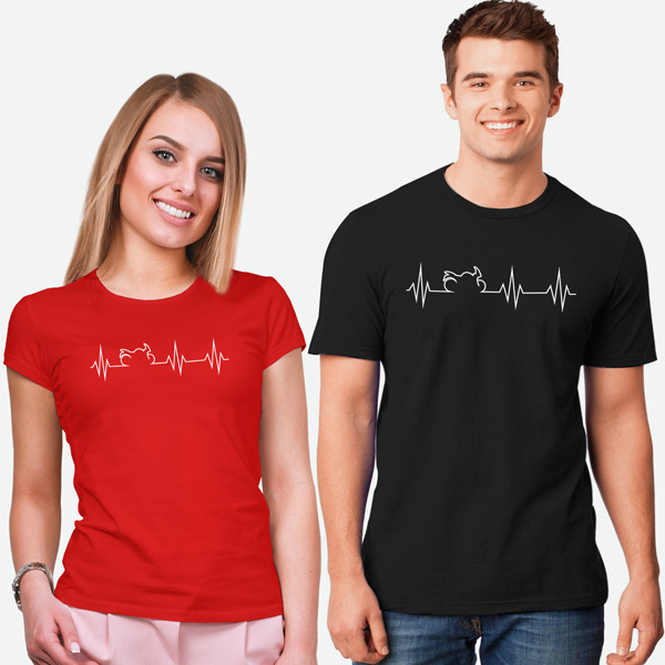 T-shirt Heartbeat Mota comprar