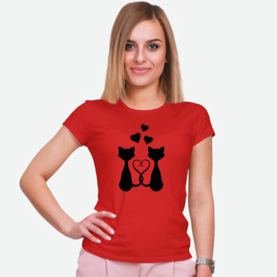 T-shirt Love Cats camiseta comprar em Portugal