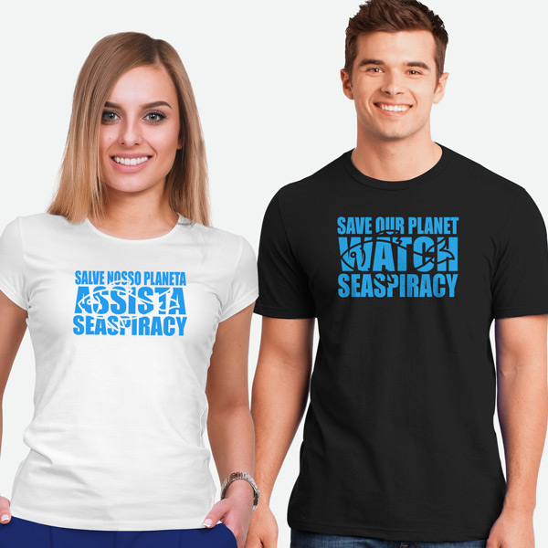 Seaspiracy T-shirt Save Our Planet em Portugal