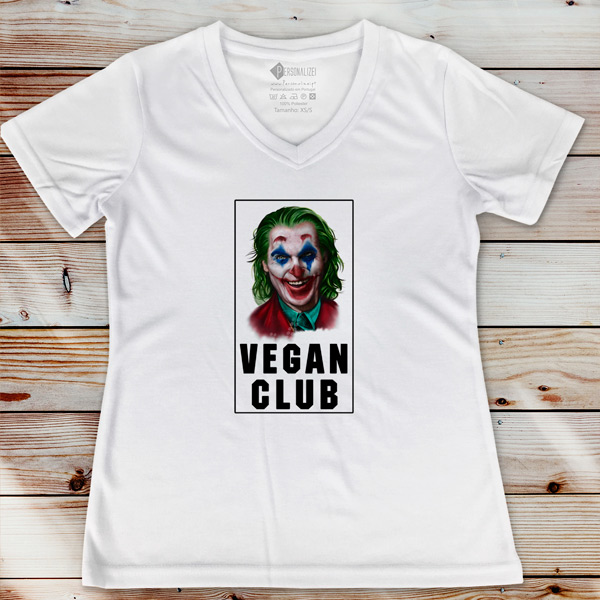 T-shirt Joaquin Phoenix Vegan Club joker
