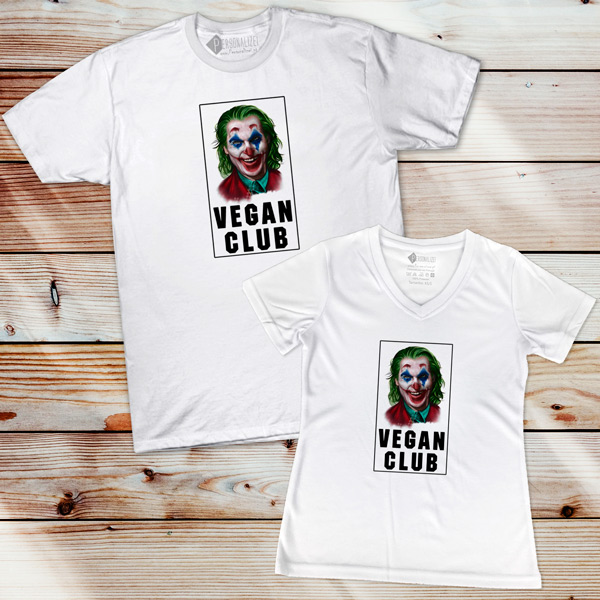 T-shirt Joaquin Phoenix Vegan Club personalize