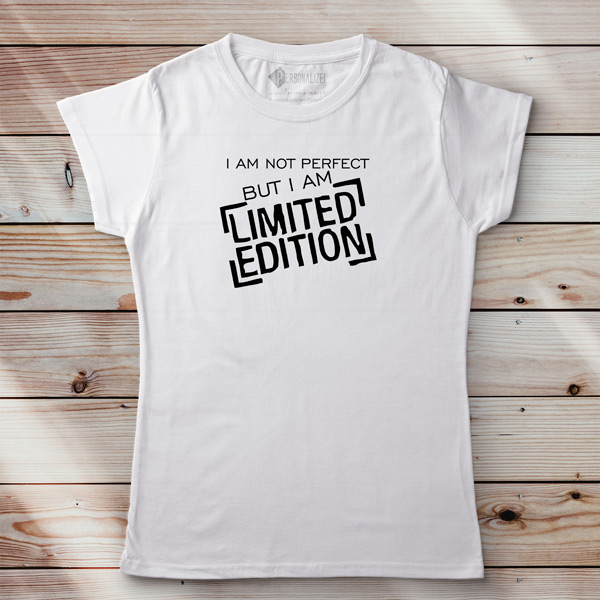 T-shirt Limited Edition para mulher