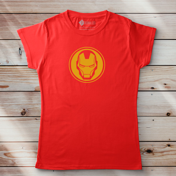 Iron Man T-shirt Homem de Ferro feminina