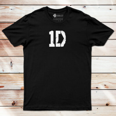 T-shirt One Direction banda 1D preço camiseta preta