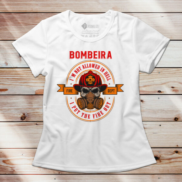 T-shirt Bombeiro(a)