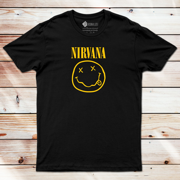 T-shirt Nirvana banda comprar em Portugal